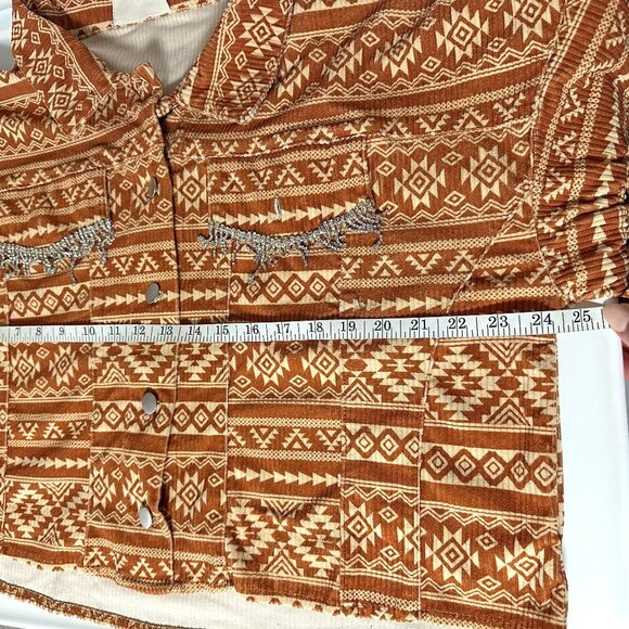 Savanna Jane Aztec Rhinestone Jacket - Picture 11 of 12